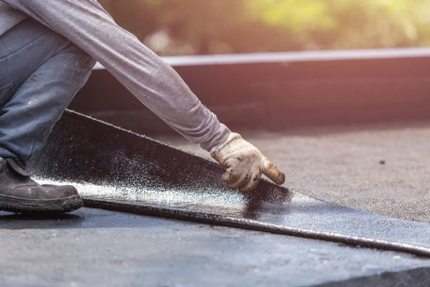 Professional Crawl Space Encapsulation technician working in Martinsville, NJ